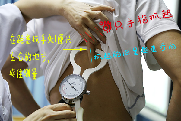 皮褶厚度测量-健康管理师
